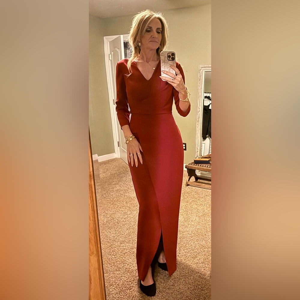 Red Formal Dress Kay Unger